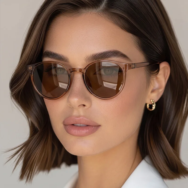 Sunglasses Uv400 - New Small Fram Retro Sunglasses Men
