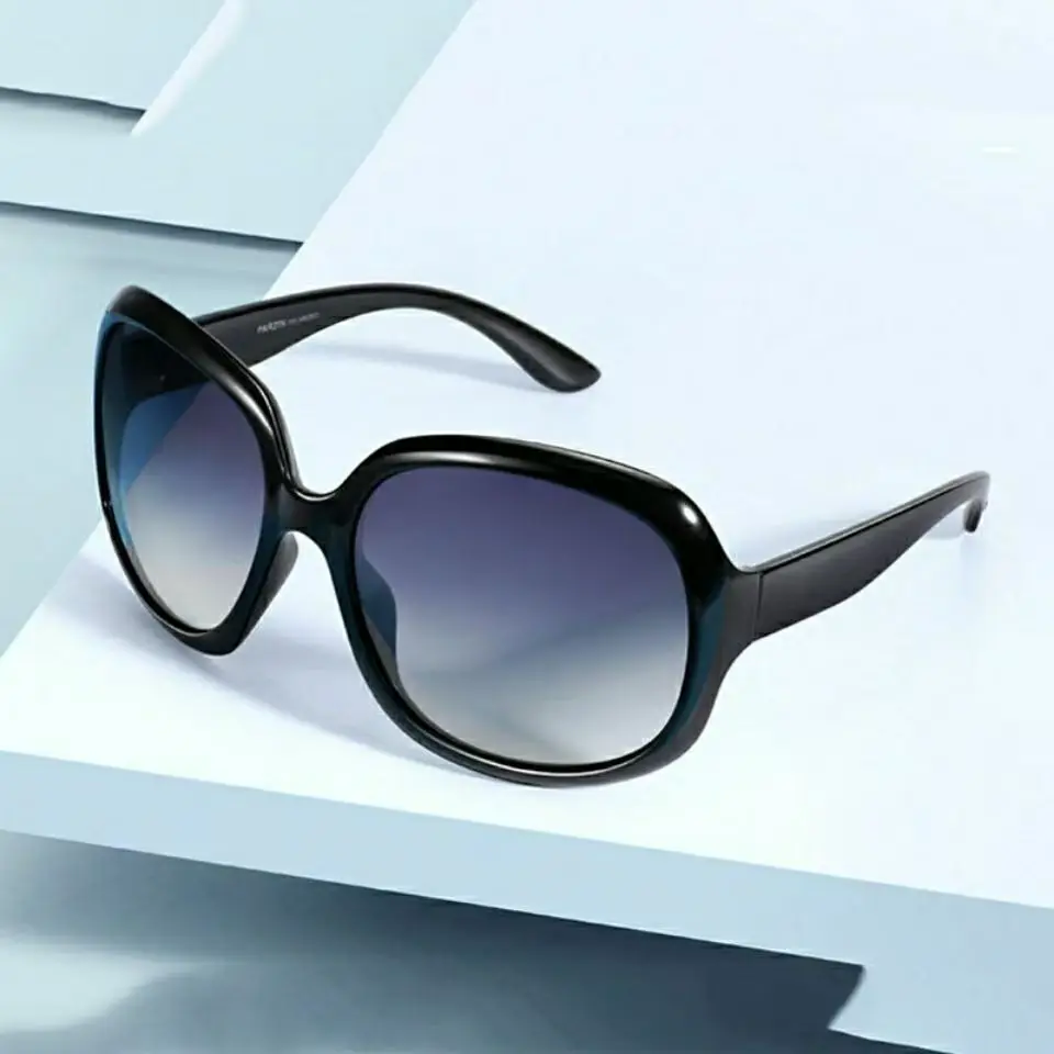Sunglasses Uv400 - New Large Frame Circular Shape Sunglasses
