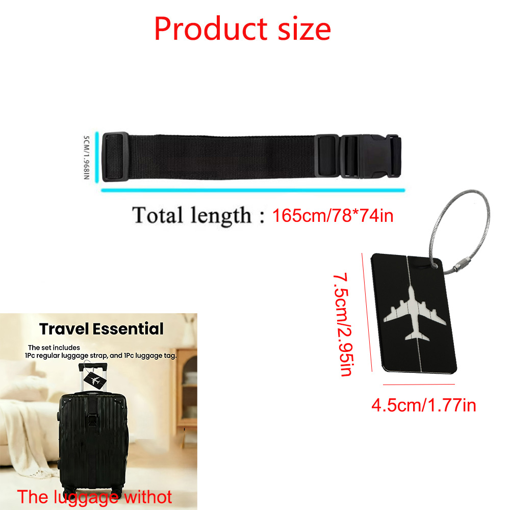 2-Piece Luggage Packing Strap  - Travel Luggage Set review and price