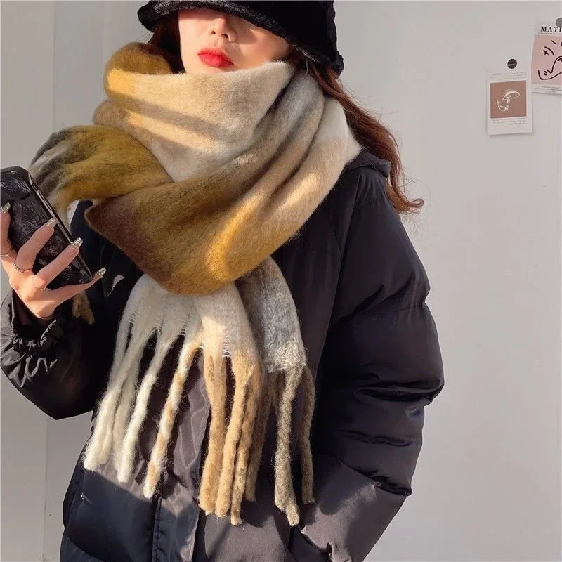 2026 Winter Thick Warm Scarf L - Cashmere Scarf review and price