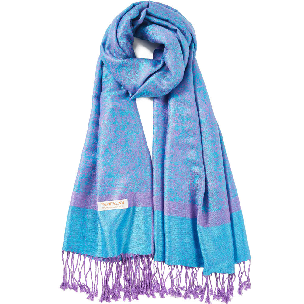 Paisley Pashmina Silk Shawl Ja - Cashmere Scarf review and price