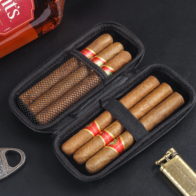 6-Count Portable Cigar Case Li - Premium Cigar Case review and price