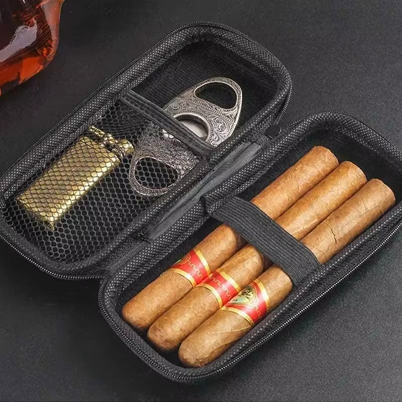 6-Count Portable Cigar Case Li - Premium Cigar Case review and price