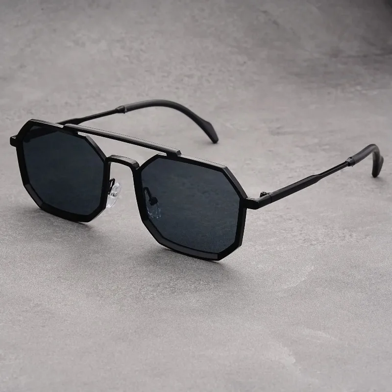 New Double Beam Metal Eyeglass - Sunglasses Uv400 review and price