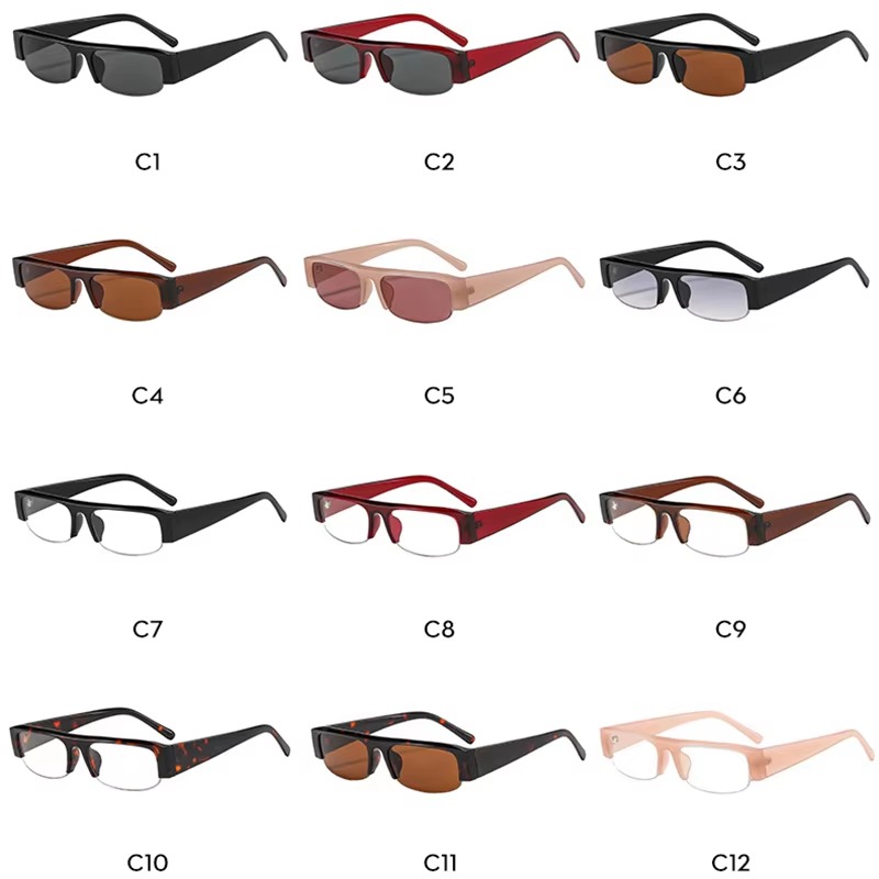 New Small Rectangle Women Sung - Sunglasses Uv400 review and price
