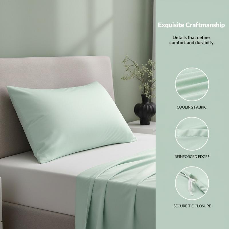 New！Summer Cooling Ice Silk Pi - Silk Pillowcase review and price