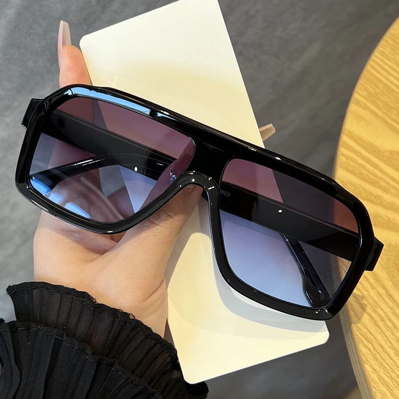 1PCS Oversized Square Anti Lig - Sunglasses Uv400 review and price