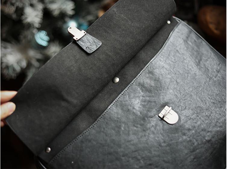 LuxurySoft Black Genuine Leath - Leather Briefcase review and price