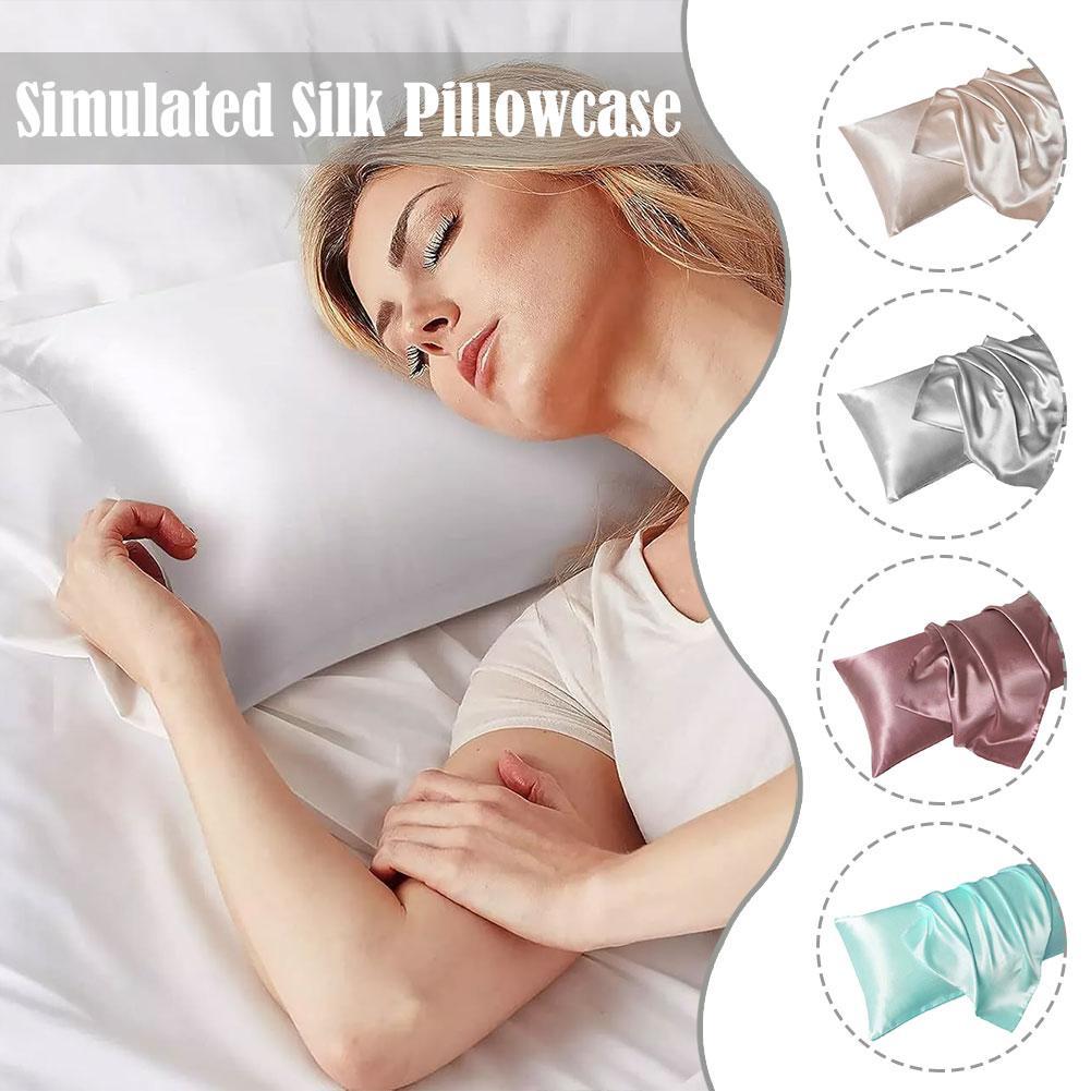 Luxury Satin Pillow Case For H - Silk Pillowcase review and price
