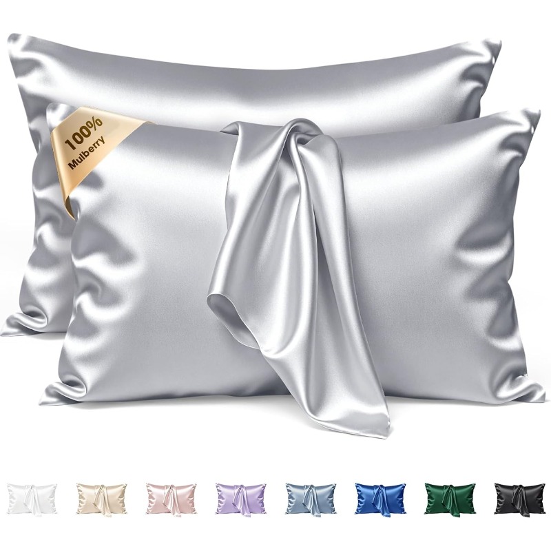 2pcs of Mulberry Silk Pillowca - Silk Pillowcase review and price