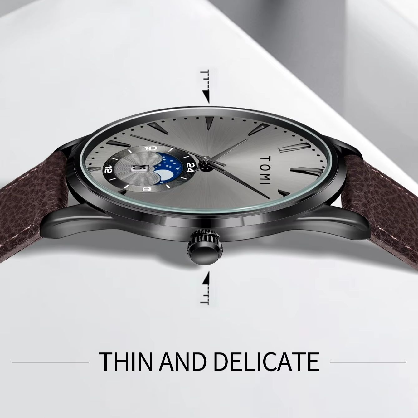 TOMI 2Pcs Men's Watch Gift Set - Luxury Gift Set review and price