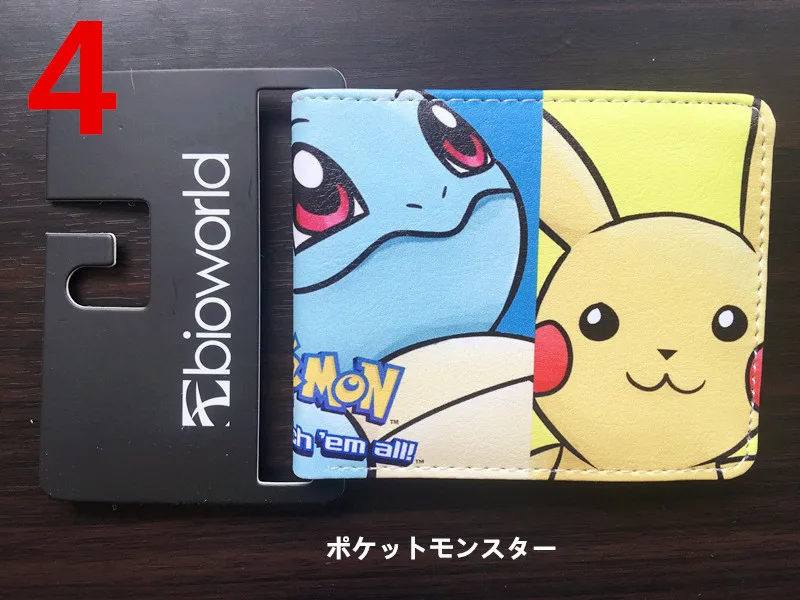 Hot Kawaii Pikachus Series Wal - Leather Wallet Men review and price