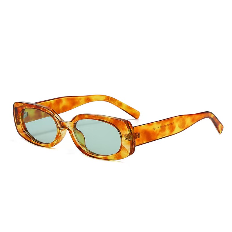 1pcs Light Luxury Rectangle Su - Sunglasses Uv400 review and price