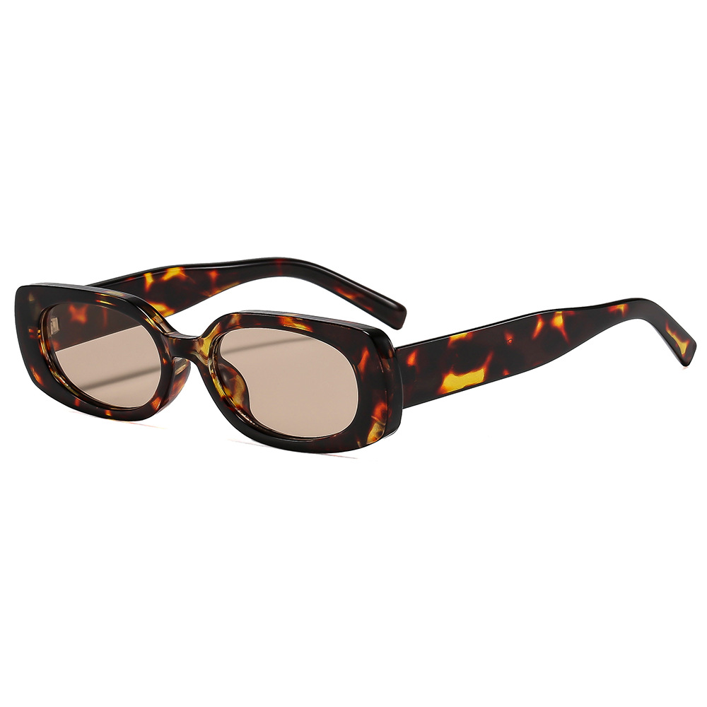 1pcs Light Luxury Rectangle Su - Sunglasses Uv400 review and price
