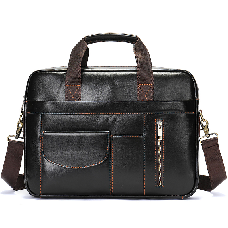 Vintage Genuine Leather Briefc - Leather Briefcase review and price