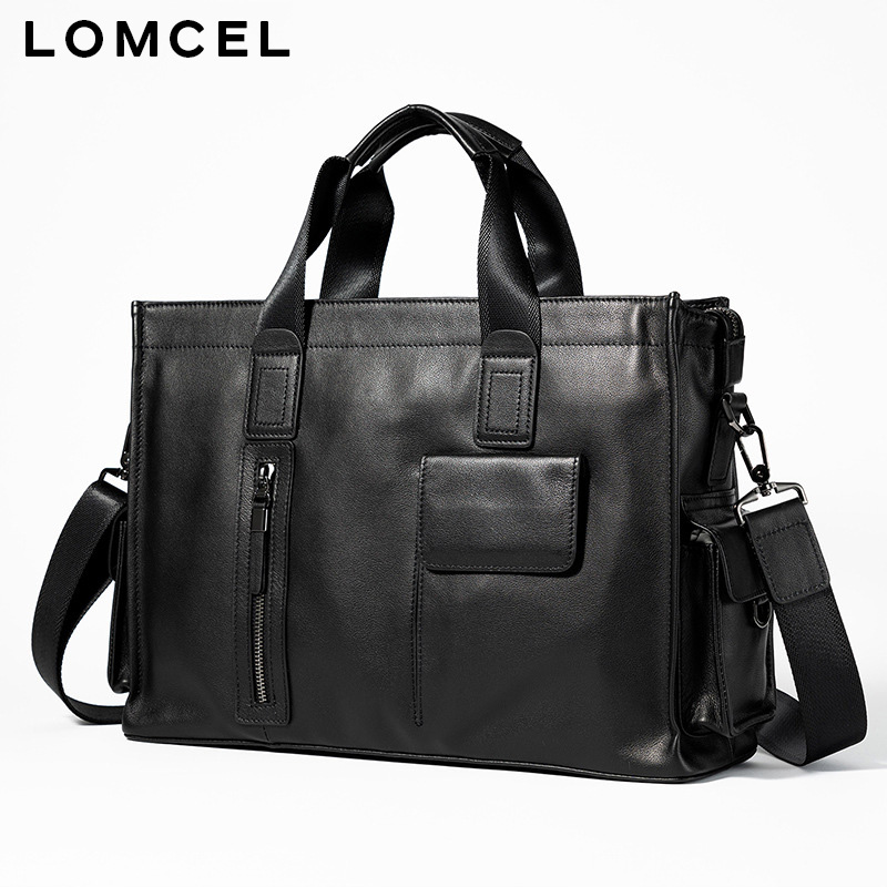 LOMCEL P116 fashionable handba - Leather Briefcase review and price