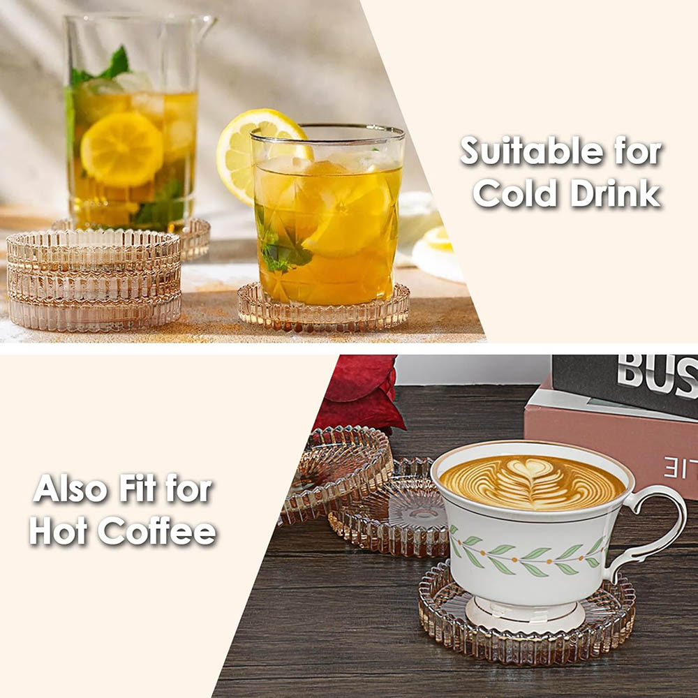 Modern Amber Glass Coasters fo - Marble Coaster Set review and price