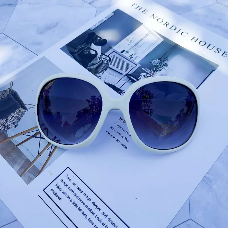 New Large Frame Circular Shape - Sunglasses Uv400 review and price