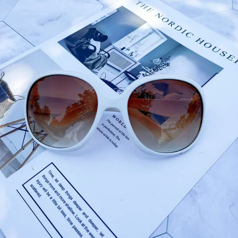 New Large Frame Circular Shape - Sunglasses Uv400 review and price