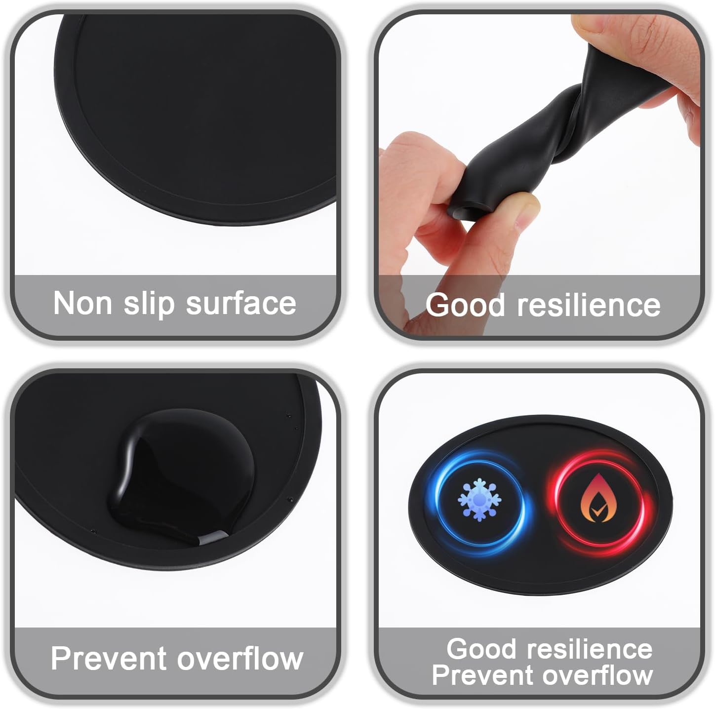 Silicone Drink Coasters with H - Marble Coaster Set review and price