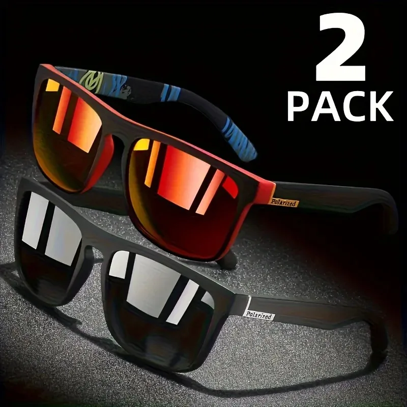 1/2pcs Square Sport Sunglasses - Sunglasses Uv400 review and price